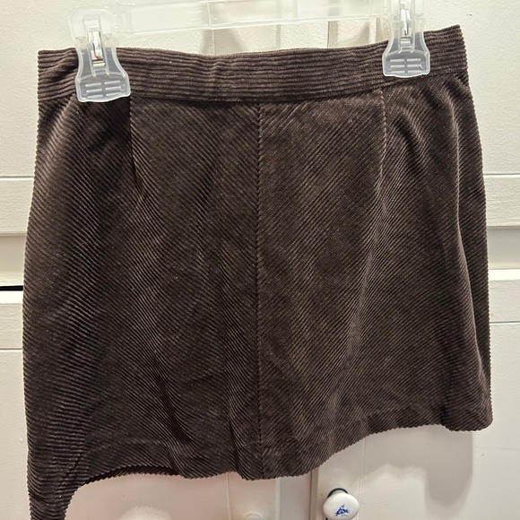 Janie and Jack Girls Brown Corduroy Adjustable Waist Skirt Size 10 NWT - Picture 1 of 5